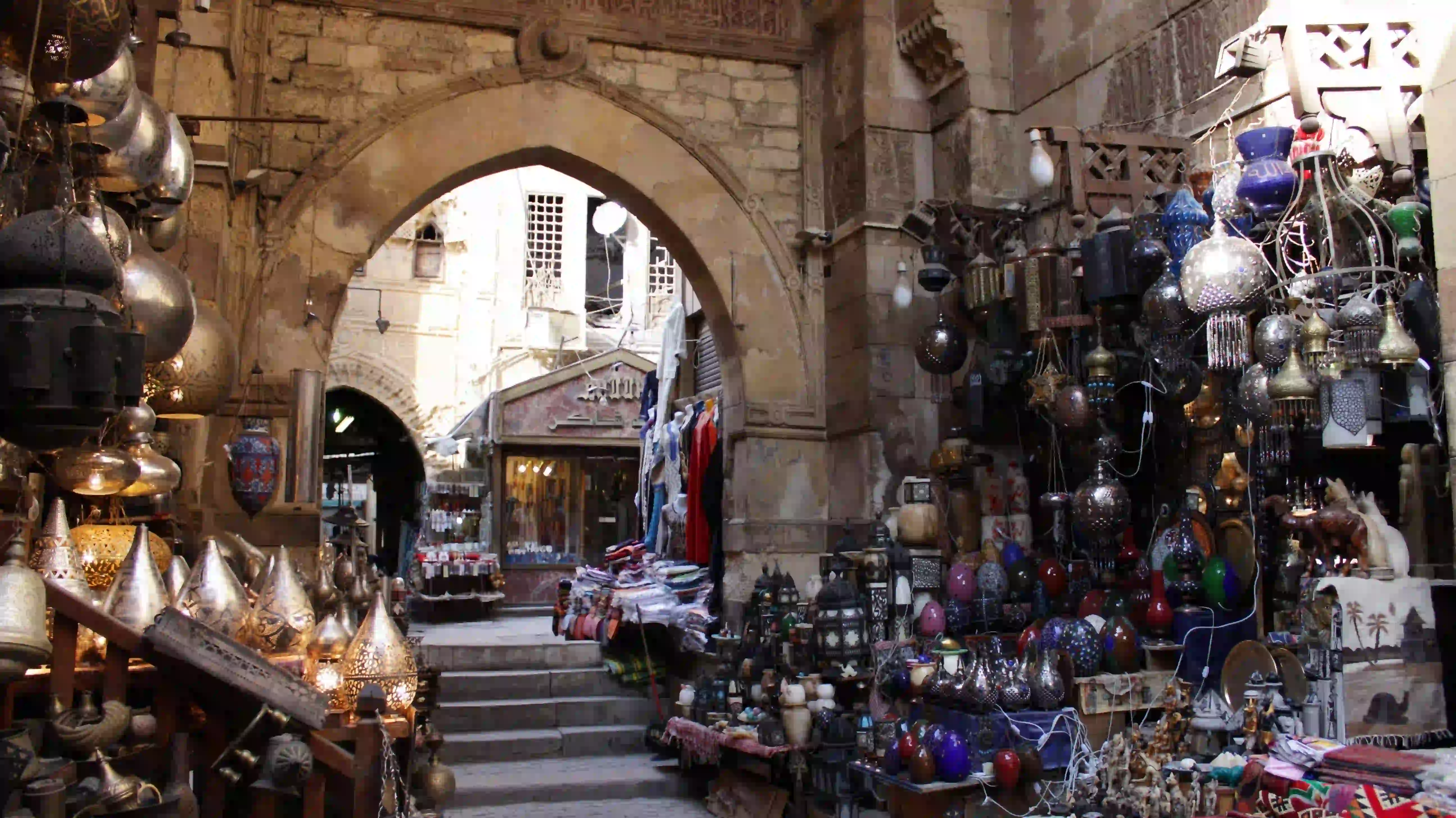 Cairo khan el khalily Bazaar Egypt travel booking